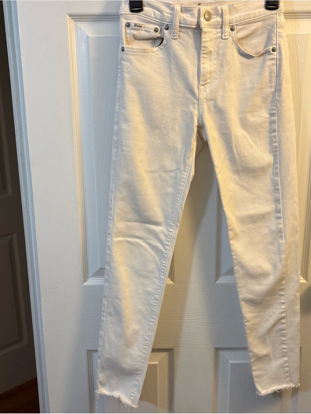 Polo by Ralph Lauren Off-White Women’s Skinny Jeans
